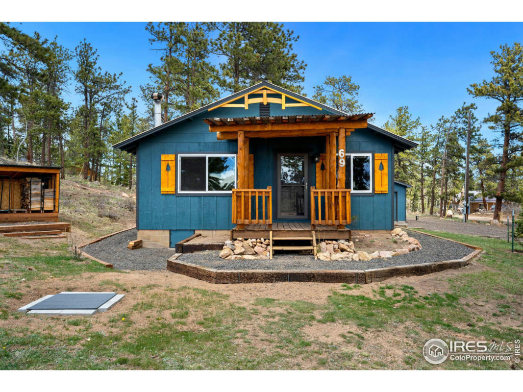 69 NOKOMIS RD, RED FEATHER LAKES, CO 80545, photo 1 of 40