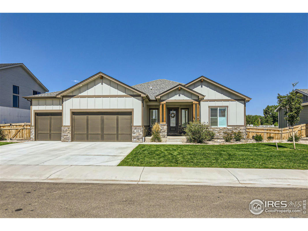 246 BLUE FORTUNE DR, WINDSOR, CO 80550, photo 1 of 35